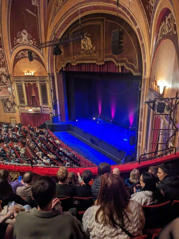 Liverpool Empire, section: Circle, row: F, seat: 2