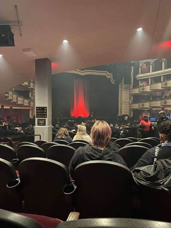 The Met Philadelphia, section: Orchestra 8, row: H, seat: 6