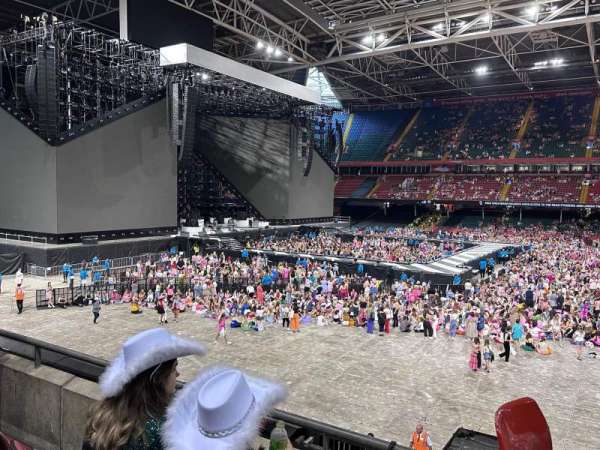 Principality Stadium, section: M30, row: 3, seat: 13