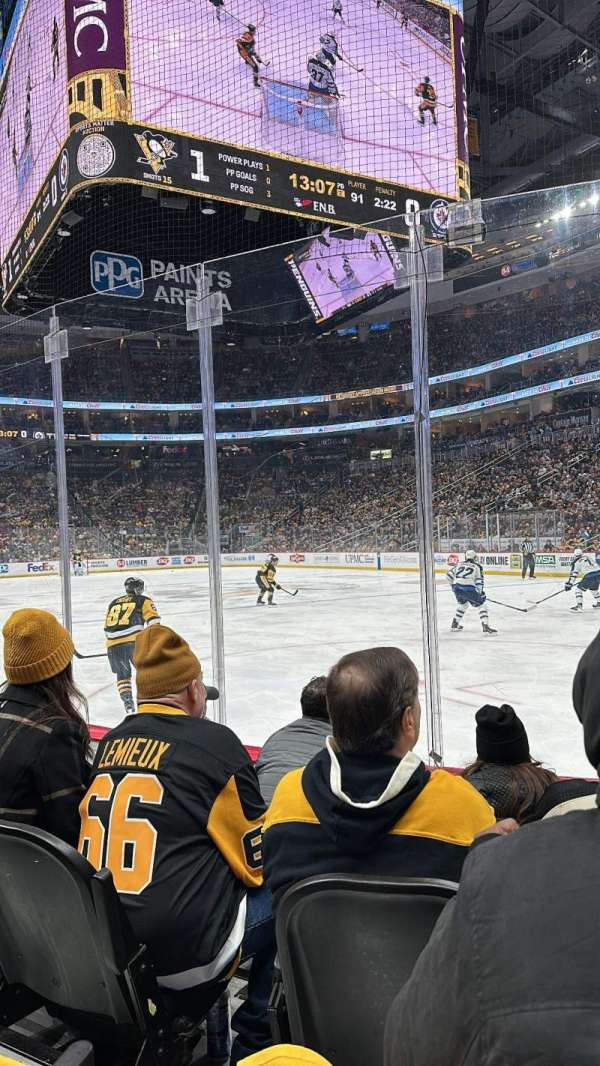 PPG Paints Arena, section: 120, row: D, seat: 5