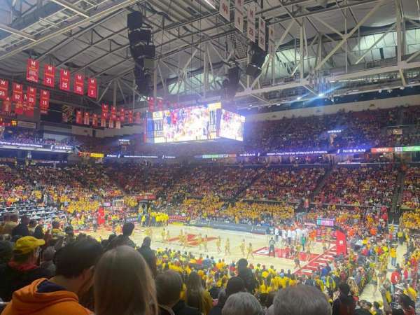 Xfinity Center, Maryland, section: 116, row: 11, seat: 11