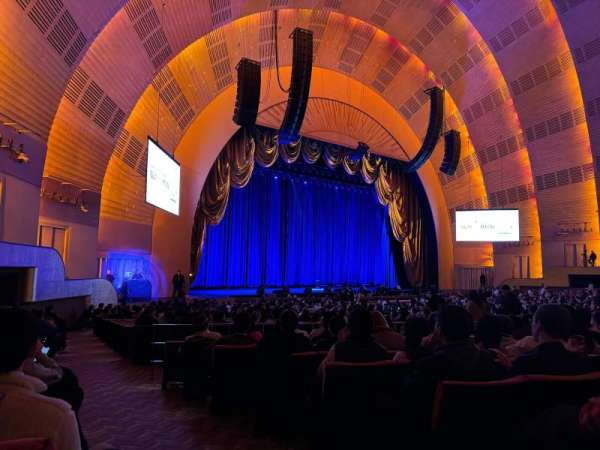 Radio City Music Hall, section: Orchestra 7, row: e, seat: 701