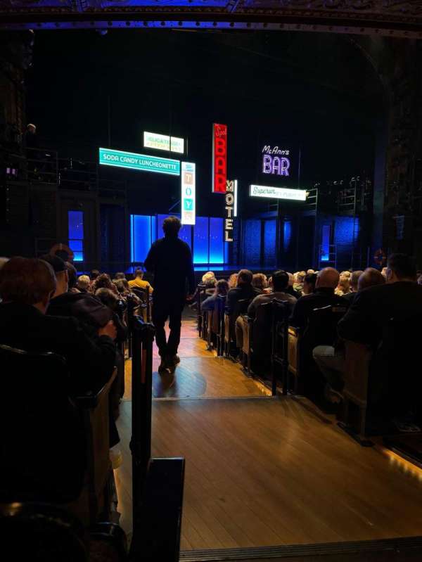 Studio 54, section: Orchestra L, row: L, seat: 1