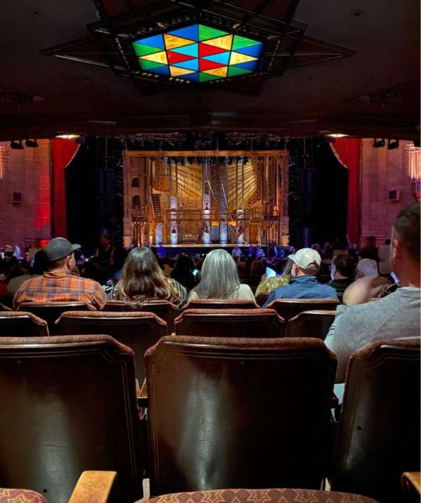 Fox Theatre, Atlanta, section: Orchestra C, row: HH, seat: 107
