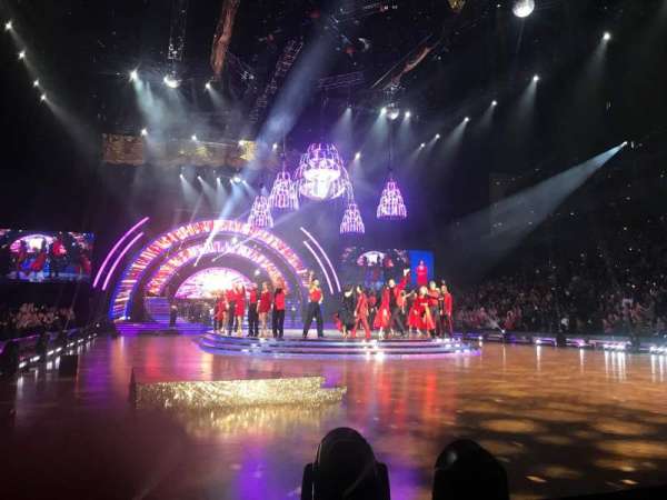 The O2, London, section: floor B1, row: A