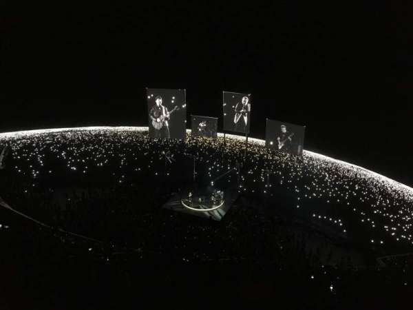 The Sphere, Vegas, section: 408, row: 5, seat: 14