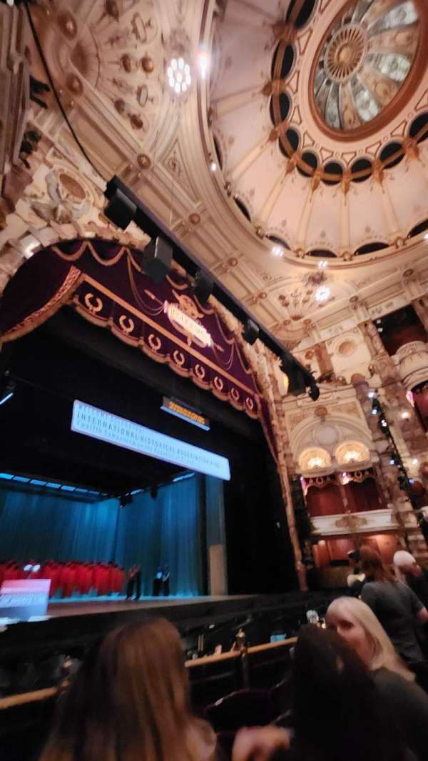 London Coliseum, section: Stalls, row: D, seat: 38