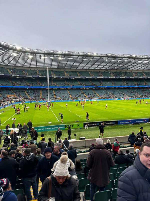 Twickenham Stadium, section: L9, row: 22, seat: 357