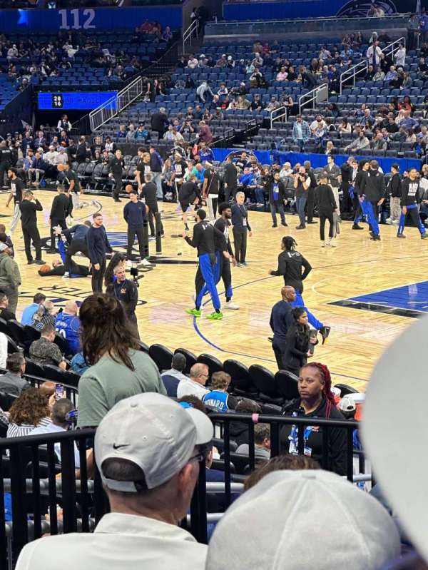 Kia Center, section: 103, row: 15, seat: 16