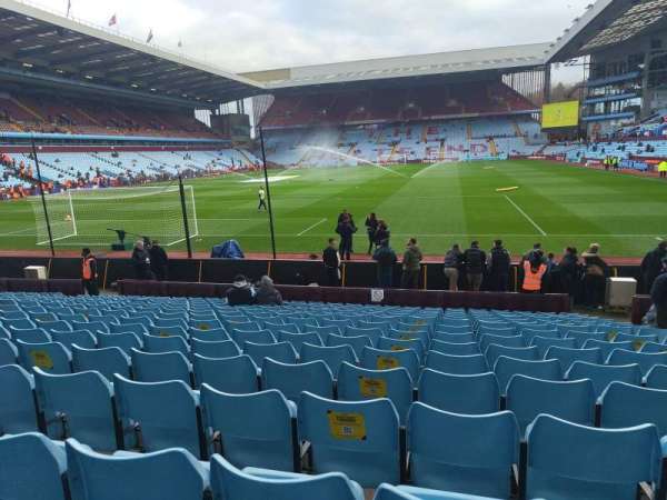 Villa Park, section: R5, row: R, seat: 122