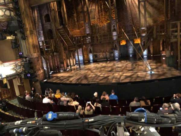 Victoria Palace Theatre, section: Royal Circle, row: A, seat: 15