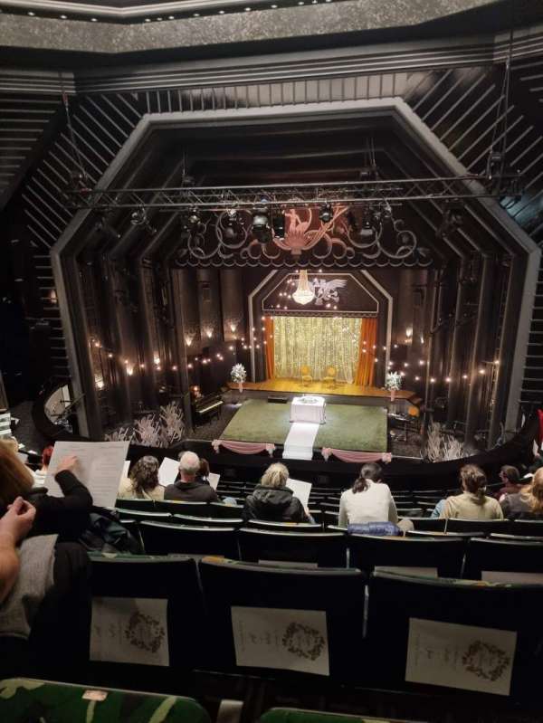 Trafalgar Theatre, section: Dress Circle, row: K, seat: 4