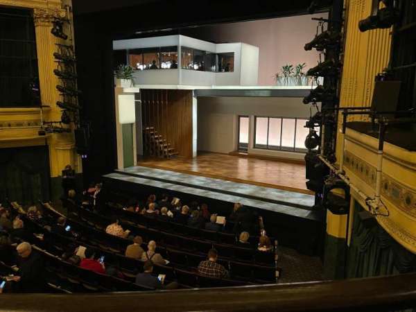 Hudson Theatre, section: Dress Circle R, row: A, seat: 10