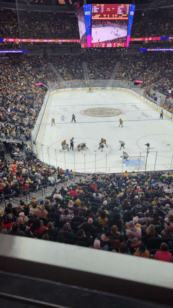 T-Mobile Arena, section: 120, row: A, seat: 6