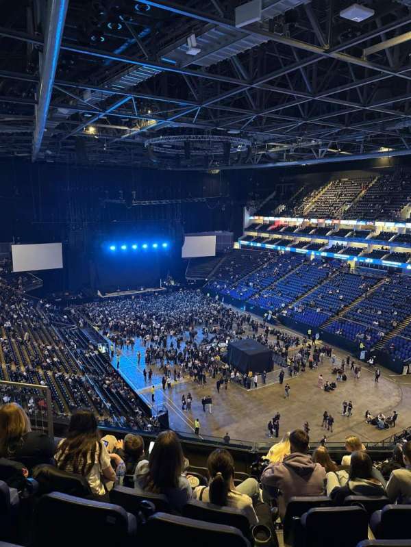 The O2, London, section: 409, row: G, seat: 645