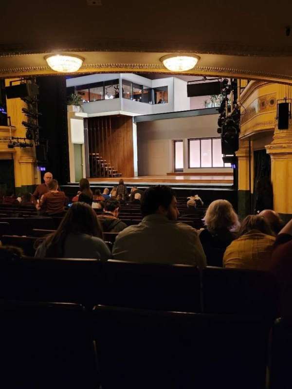Hudson Theatre, section: Orchestra R, row: S, seat: 14