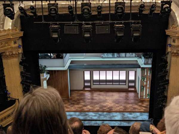 Hudson Theatre, section: Balcony C, row: F, seat: 111
