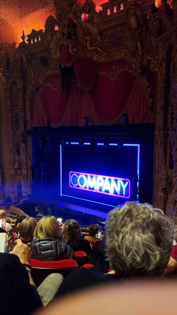 Ohio Theatre, Columbus, section: Loge A, row: F, seat: 30