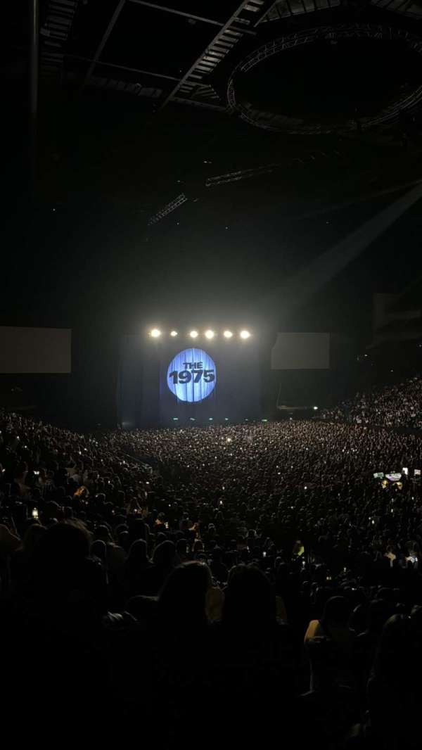 The O2, London, section: 105, row: w, seat: 143