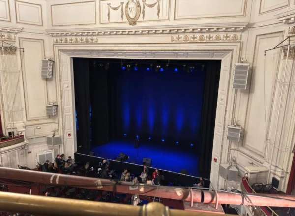 Wilbur Theatre, section: Balcony R, row: A, seat: 8