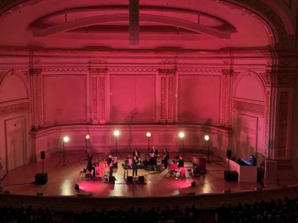 Carnegie Hall, section: Box 32, row: Second Tier, seat: 7