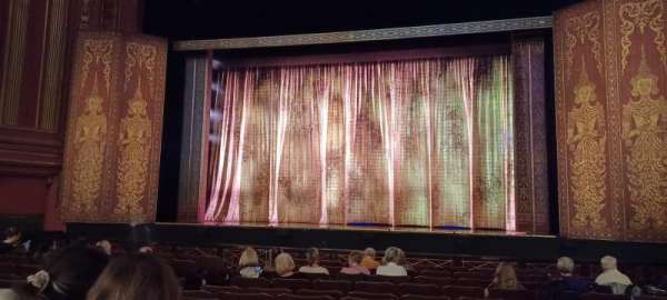 Dominion Theatre, section: Stalls, row: M, seat: 20