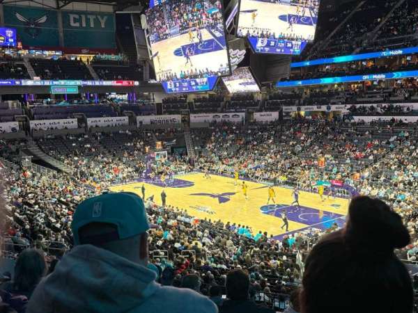 Spectrum Center, section: 103, row: AA, seat: 13