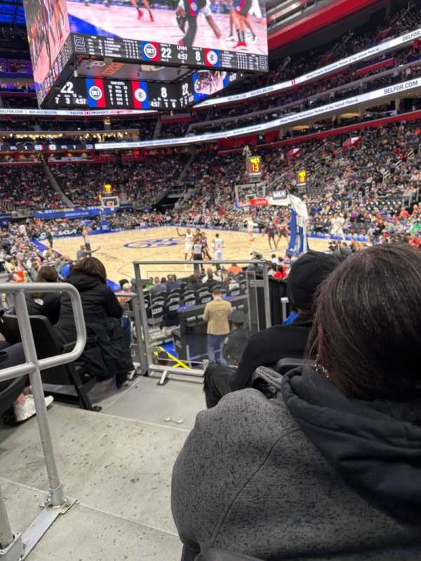 Little Caesars Arena, section: 117, row: 4, seat: 6