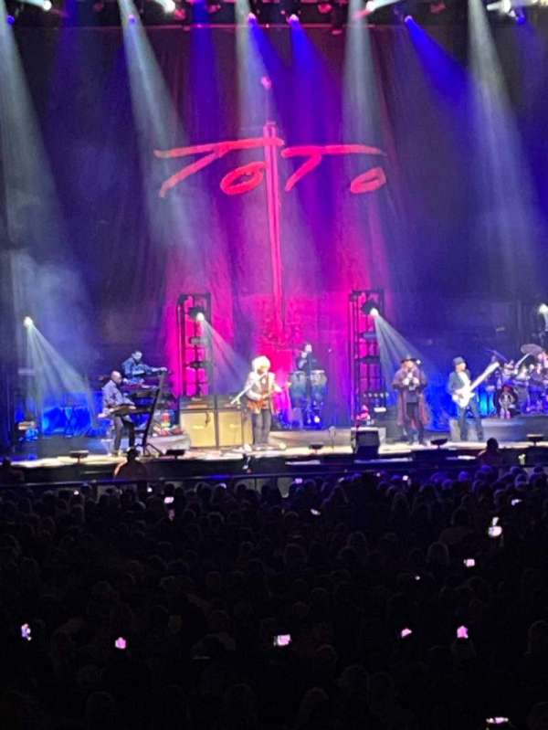 Legacy Arena, section: 108, row: J, seat: 6