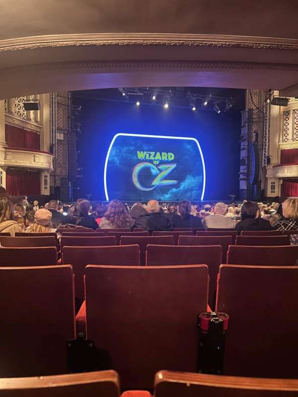 Edinburgh Playhouse, section: Stalls, row: BB, seat: 41