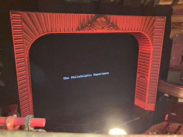 Phoenix theatre, section: Grand circle, row: A, seat: 25