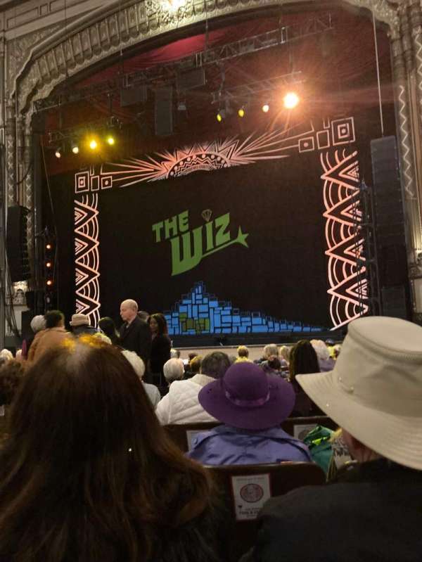 Golden Gate Theatre, section: Orchestra R, row: N, seat: 12