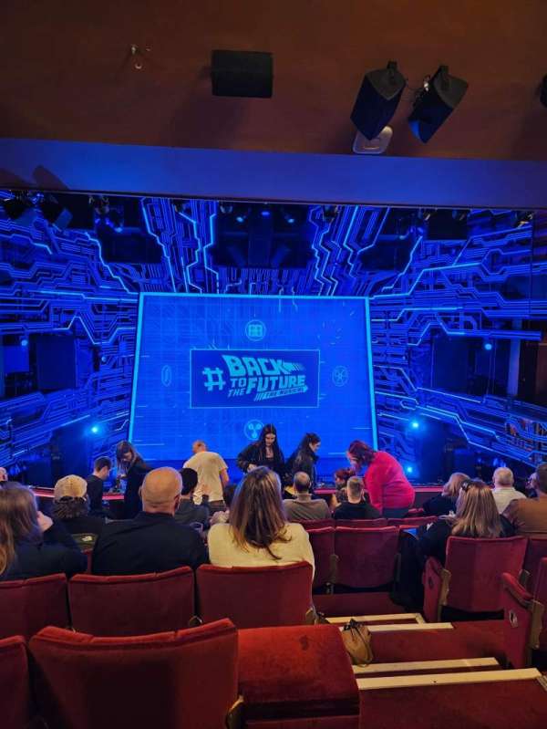 Adelphi Theatre, section: Dress Circle, row: H, seat: 19
