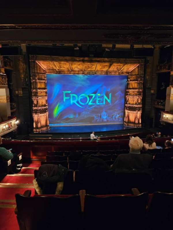 Theatre Royal Drury Lane, section: Royal Circle, row: G, seat: 34