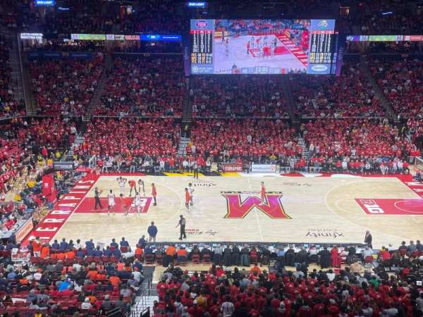Xfinity Center, Maryland, section: 201, row: 2, seat: 17