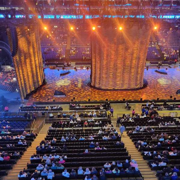 The O2, London, section: 403, row: A, seat: 514
