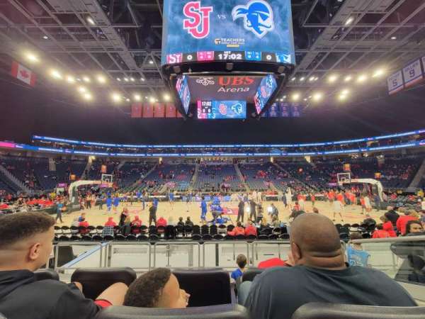 UBS Arena, section: 115, row: 7, seat: 2