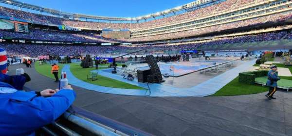 MetLife Stadium, section: 133, row: 1, seat: 5