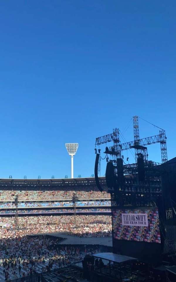 Melbourne Cricket Ground, section: N37, row: L, seat: 23