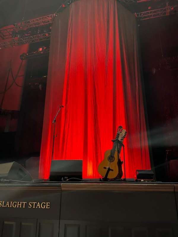 Massey Hall, section: 100, row: B, seat: 20