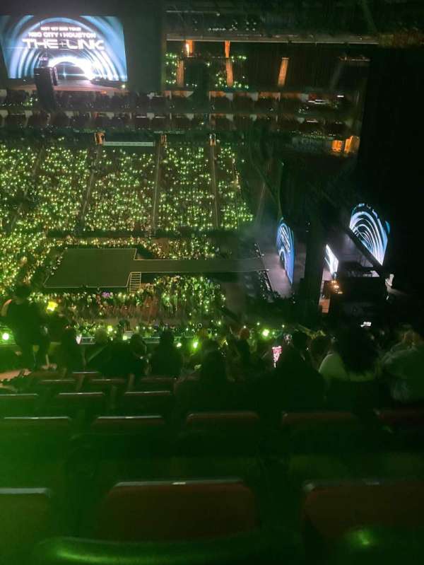 Toyota Center, section: 408, row: 11, seat: 10