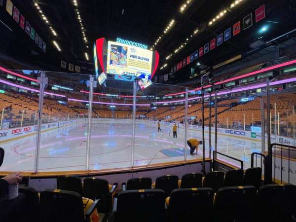 Bridgestone Arena, section: 110, row: EE, seat: 10