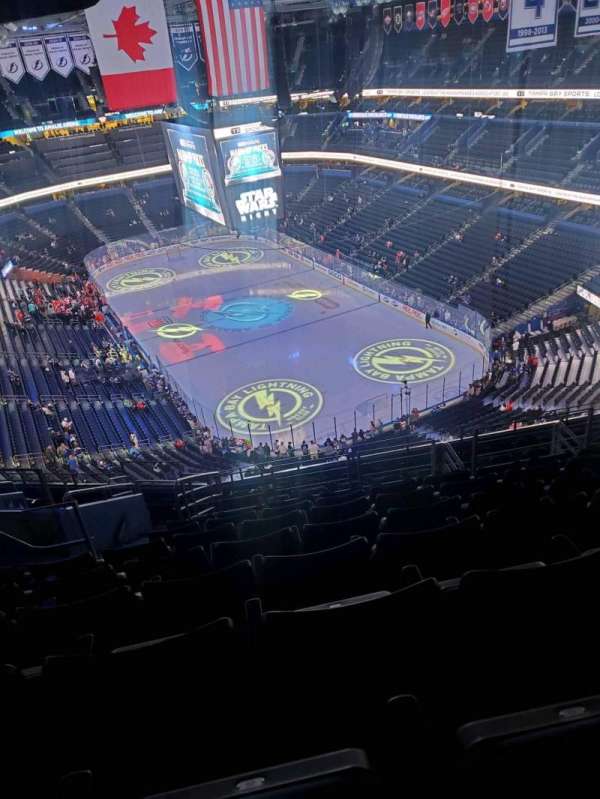 Benchmark International Arena, section: 325, row: n, seat: 20