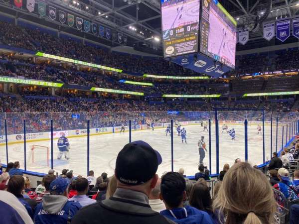 Benchmark International Arena, section: 122, row: K, seat: 4