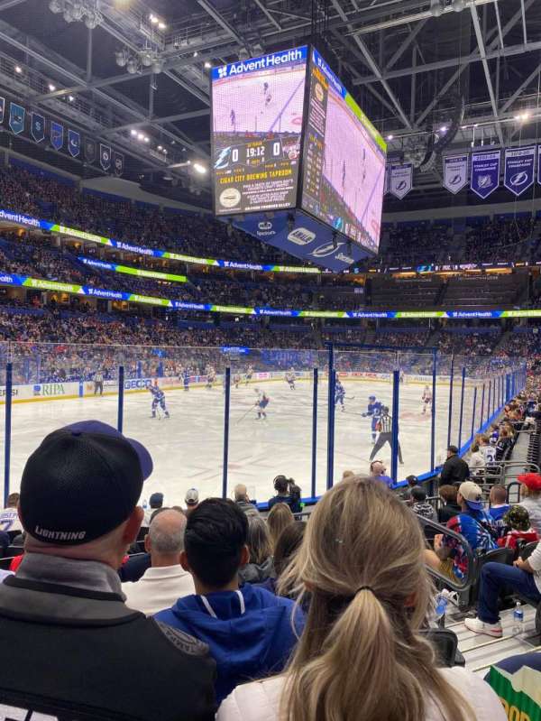 Benchmark International Arena, section: 122, row: K, seat: 4
