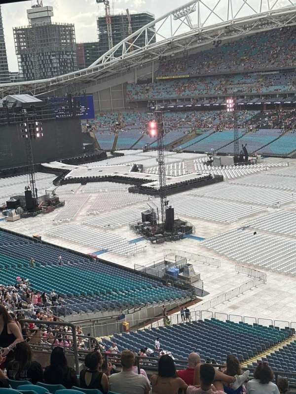 Accor Stadium, section: 412, row: 15, seat: 55