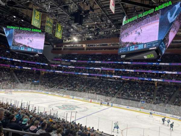 Climate Pledge Arena, section: 25, row: U, seat: 8