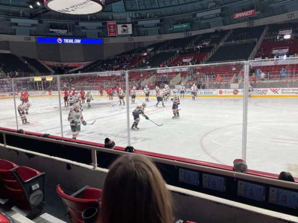 Bojangles' Coliseum, section: 110, row: C, seat: 1