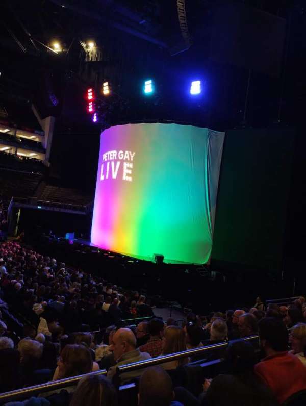 The O2, London, section: 112, row: K
