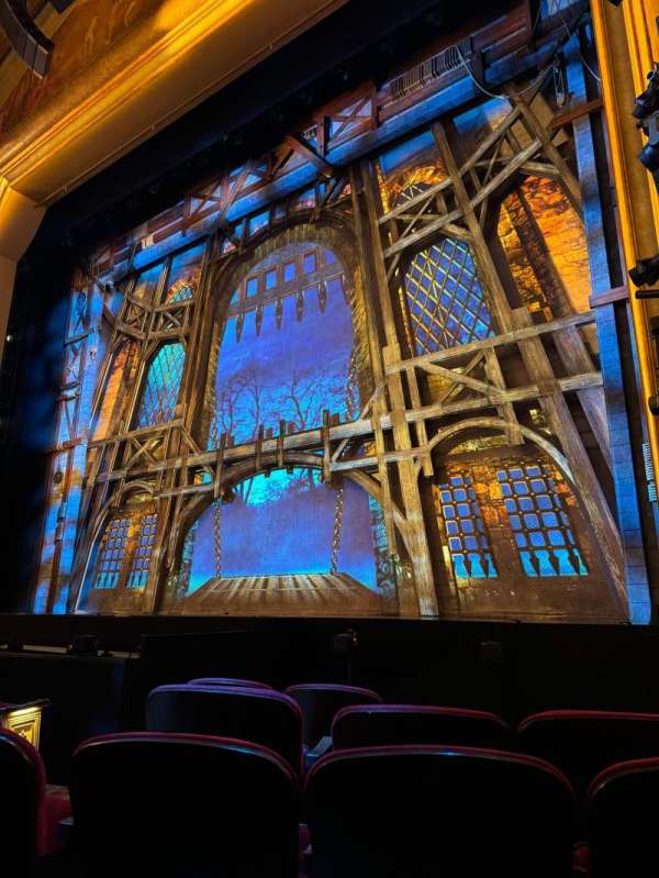 St. James Theatre, section: Orchestra R, row: E, seat: 12